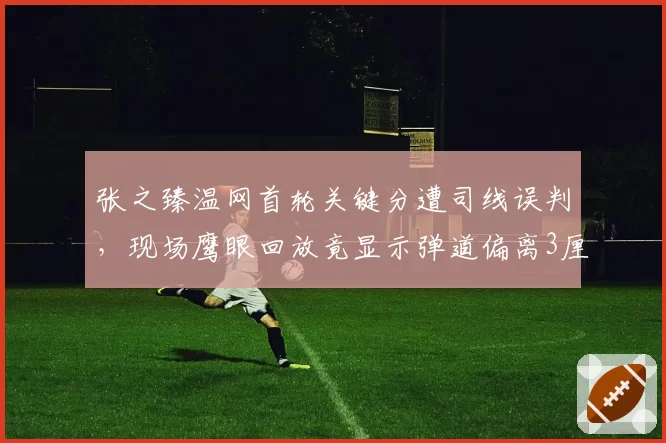 张之臻温网首轮关键分遭司线误判,现场鹰眼回放竟显示弹道偏离3厘米